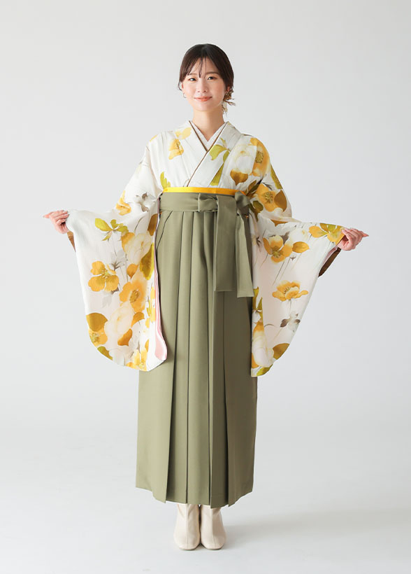 M0078 アネモネ × H0019 カーキ