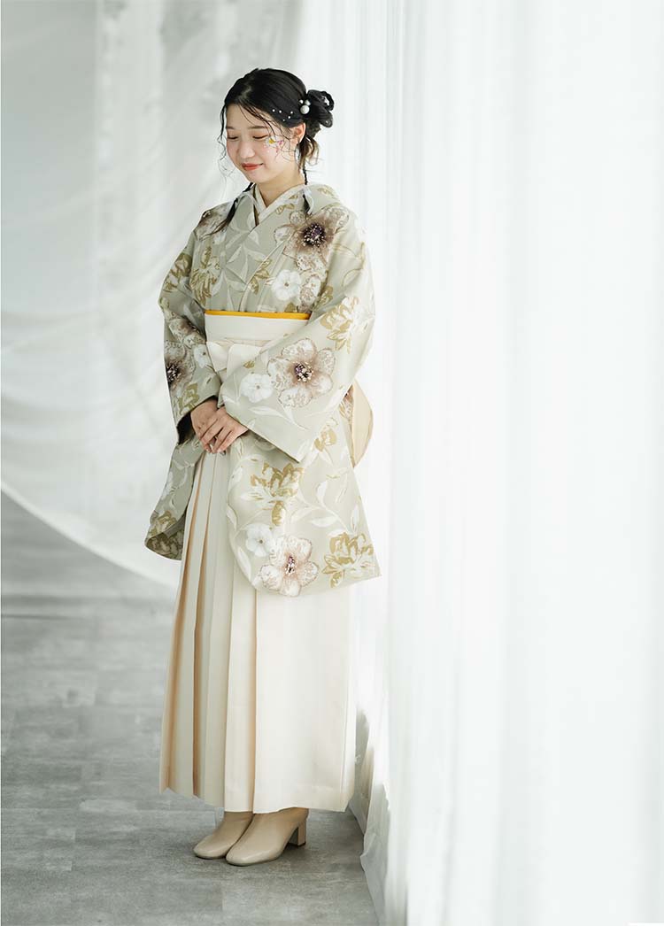 M0101 レース花 × H0008 オフ